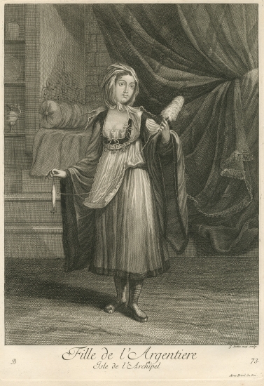 Νεαρή γυναίκα από την Κίμωλο.