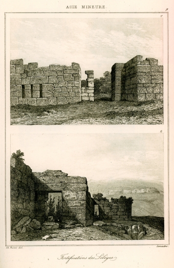 Τείχη της Αφροδισιάδας στην Καρία.