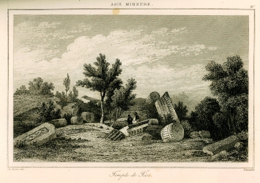 Ο Ναός του Διονύσου στην Τέω.