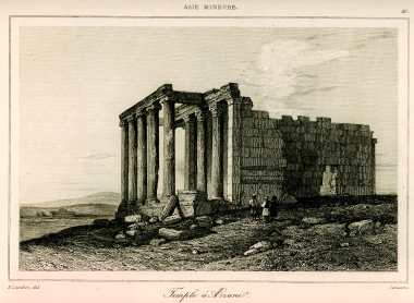 Ο Ναός του Δία στους Αιζανούς.