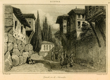 Ο κεντρικός δρόμος της Νικομήδειας, σήμερα Ιζμίτ.