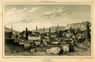 Άποψη των Τράλλεων (Γκιουζέλ Χισάρ - Αϊντίν).