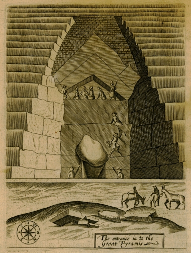 Η είσοδος στην Πυραμίδα του Χέοπα.