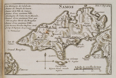 Χάρτης της Σάμου.