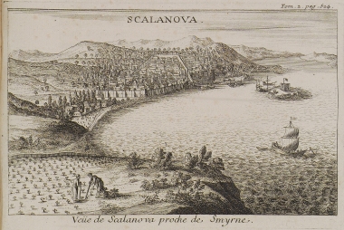 Άποψη της Νεοπόλεως της Εφέσου ή Σκαλανόβας (σημερινό Κους Αντασί).