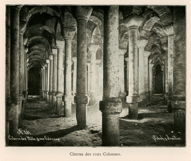 Η Κινστέρνα του Φιλοξένου στην Κωνσταντινούπολη.