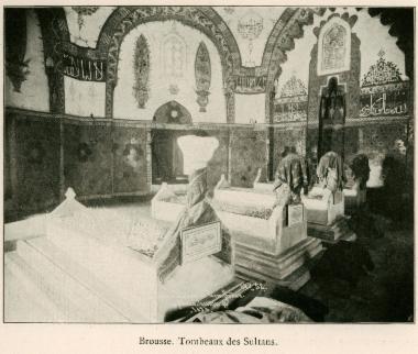 Μαυσωλείο των Οθωμανών Σουλτάνων στο αρχιτεκτονικό σύμπλεγμα του τεμένους Μουράντιγιε στην Προύσα.