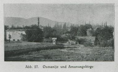 Το Οσμάνιε και το όρος Αμανός.