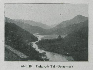 Ο ποταμός Άκαμψις (Τσόρουχ) στον Πόντο.