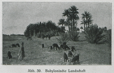 Τοπίο στη Βαβυλωνία, ιστορική γεωγραφική περιοχή στο σημερινό Ιράκ.