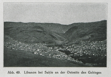 Το όρος Λίβανος κοντά στην πόλη του Ζαλέ.