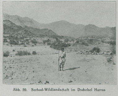 Ερημικό τοπίο στην περιοχή Χαρράς της Υεμένης.