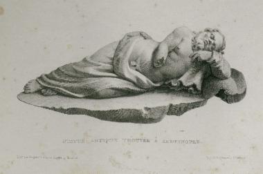 Άγαλμα κοιμισμένου Σειληνού που βρέθηκε στην Αδριανούπολη.
