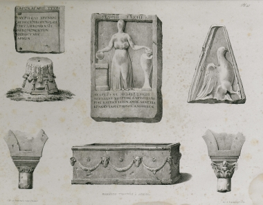 Γλυπτά που βρέθηκαν στην Αγχίαλο (σημερινό Πομόριε).