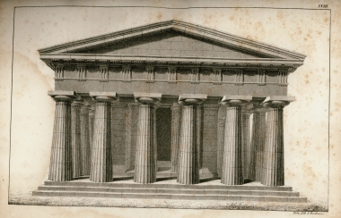 Ο ναός του Ποσειδώνα στην Ποσειδωνία (Παέστουμ), Ιταλία.