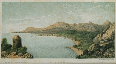 Η Μεντόν της Προβηγκίας από τα ανατολικά.