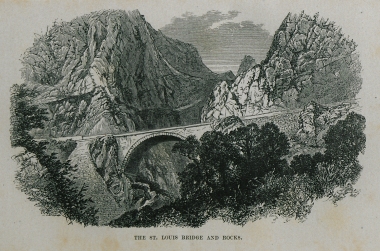 Η γέφυρα Saint-Louis στη Μεντόν, κοντά στα γαλλοϊταλικά σύνορα.