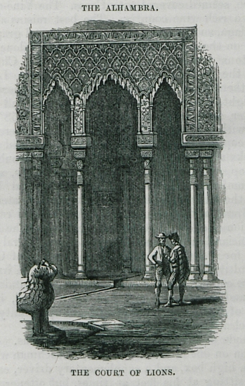 Το Αίθριο των Λεόντων στην Αλάμπρα.