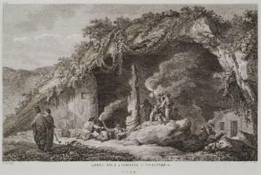 Είσοδος του σπηλαίου της Αντιπάρου.