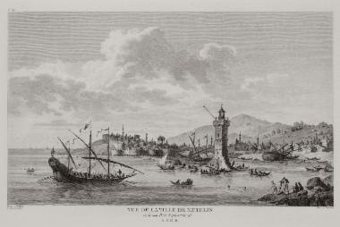 Η πόλη και το λιμάνι της Μυτιλήνης από τα βόρεια.