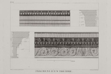Ανάγλυφα από το αρχαίο Θέατρο της Στρατονίκειας της Καρίας (σημερινό Εσκί Χισάρ).