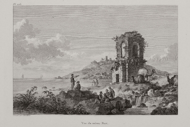 Άποψη του λιμανιού της Ιασσού (σημερινό Γκιουλούκ).