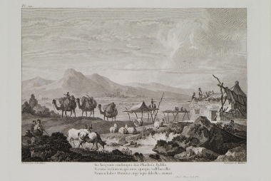 Άποψη της πηγής της Βυβλίδας και της πεδιάδας του Μαιάνδρου ποταμού.