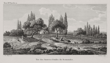 Πηγές των ψυχρών πηγών του Σκάμανδρου.