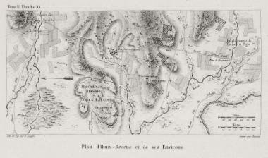 Χάρτης του Ιλίου των ιστορικών χρόνων.