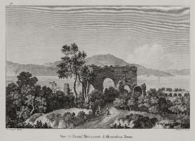 Ερείπια στην Αλεξάνδρεια Τρωάδα (σημερινό Εσκί Σταμπούλ).