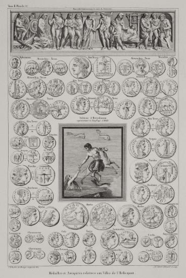 Ανάγλυφο που απεικονίζει τον θάνατο του Πρωτεσίλαου. Παράσταση από το Ηράκλειο της Καμπανίας (Herculanum) που απεικονίζει την πτώση της Έλλης στον Ελλήσποντο. Νομίσματα των πόλεων του Ελλησπόντου.
