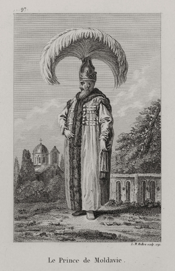 Προσωπογραφία του ηγεμόνα της Μολδαβίας Γρηγορίου Γκίκα.