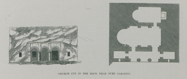 Υπόσκαφη εκκλησία ανατολικά της Καισάρειας (σημερινό Κάισερι) στην Καππαδοκία.