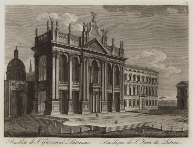 Η βασιλική του Αγίου Ιωάννη Λατερανού στη Ρώμη.