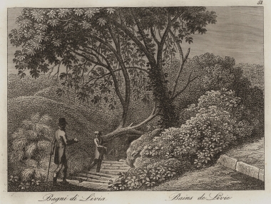 Είσοδος στα λουτρά της Λίβιας.