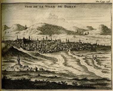Άποψη της Δαμασκού.