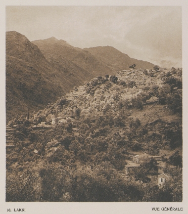 Το χωριό Λάκκοι στα Χανιά.