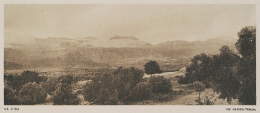 Άποψη του Ψηλορείτη από την Αγία Τριάδα.