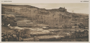 Ο αρχαιολογικός χώρος της Αγίας Τριάδας στο Ηράκλειο.