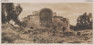 Παλαιοχριστιανική βασιλική στην Αρχαία Γόρτυνα.