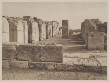 Διάδρομος του ανακτόρου της Φαιστού.