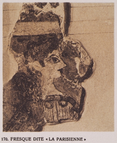 Η «Τοιχογραφία της Παριζιάνας» από την Κνωσσό.