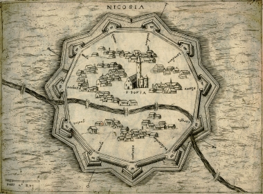 Χάρτης της Λευκωσίας.