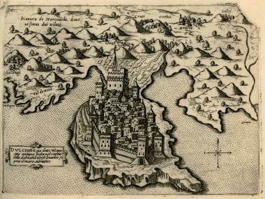 Το κάστρο του Ουλτσίν ή Ντουλτσίνο στο σημερινό Μαυροβούνιο.