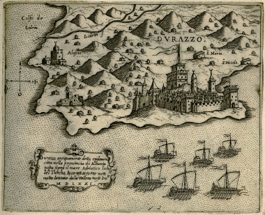 Το φρούριο στο Δυρράχιο.