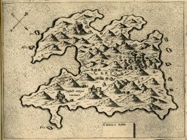 Χάρτης των Κυθήρων.