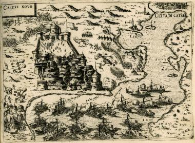 Χάρτης του Χέρτζεκ Νόβι στο σημερινό Μαυροβούνιο, ενώ πολιορκείται από τους Οθωμανούς υπό τον Χαϊρεντίν Μπαρμπαρόσα στα 1539.