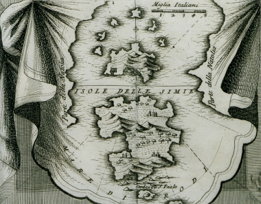 Χάρτης της Σύμης.