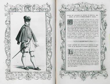 Ένδυμα νεαρού άνδρα, διαδεδομένο στο Μπελούνο και την υπόλοιπη Ιταλία πριν από το 1576.