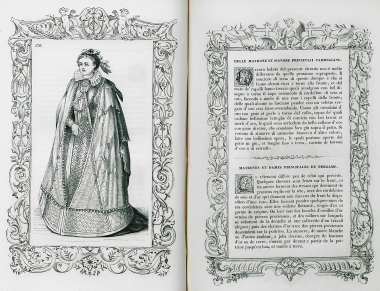 Ένδυμα γυναίκας της αριστοκρατίας από την Πάρμα.